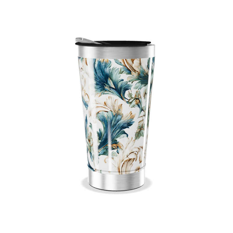 Copo Térmico - Com Estampa Floral