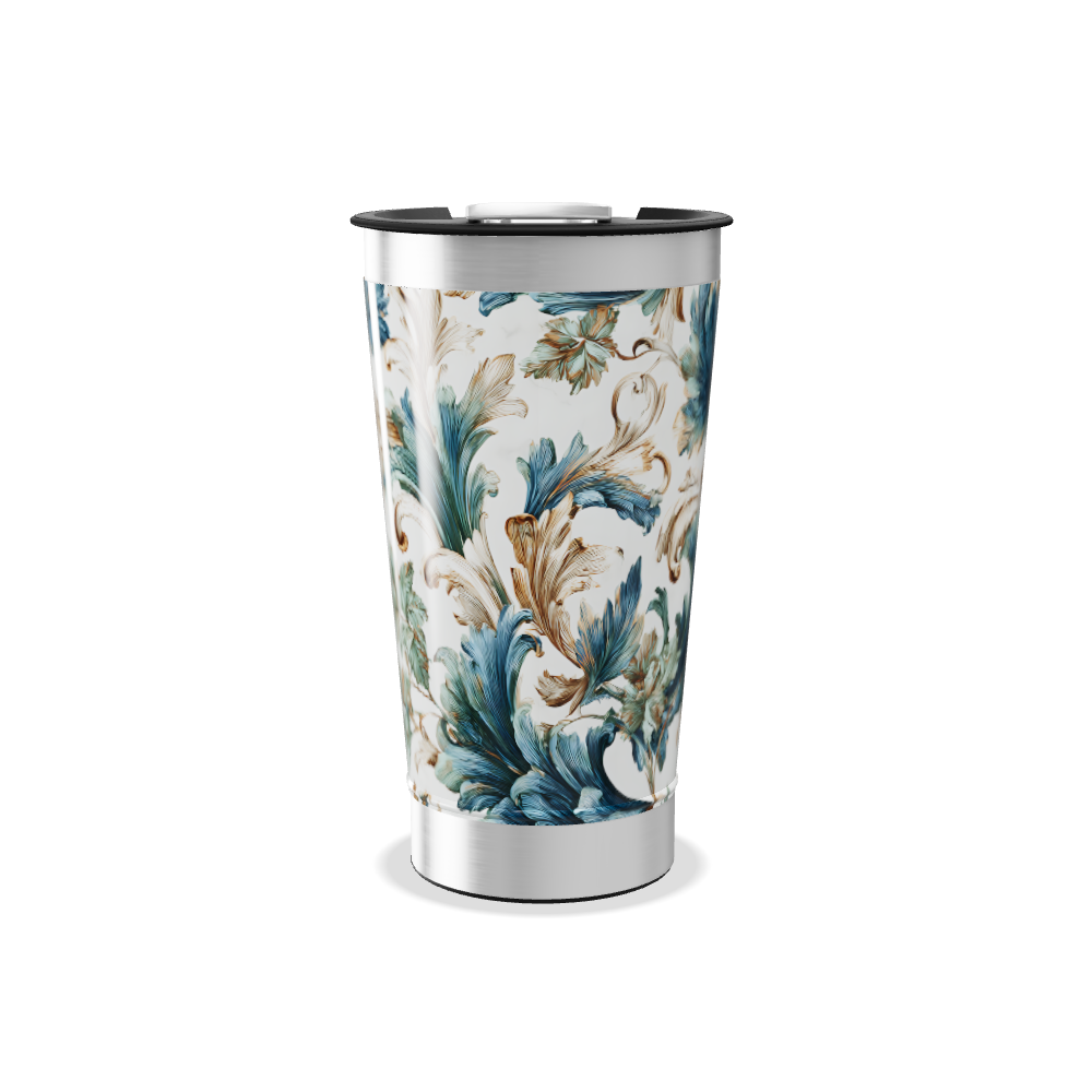 Copo Térmico - Com Estampa Floral