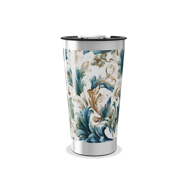 Copo Térmico - Com Estampa Floral