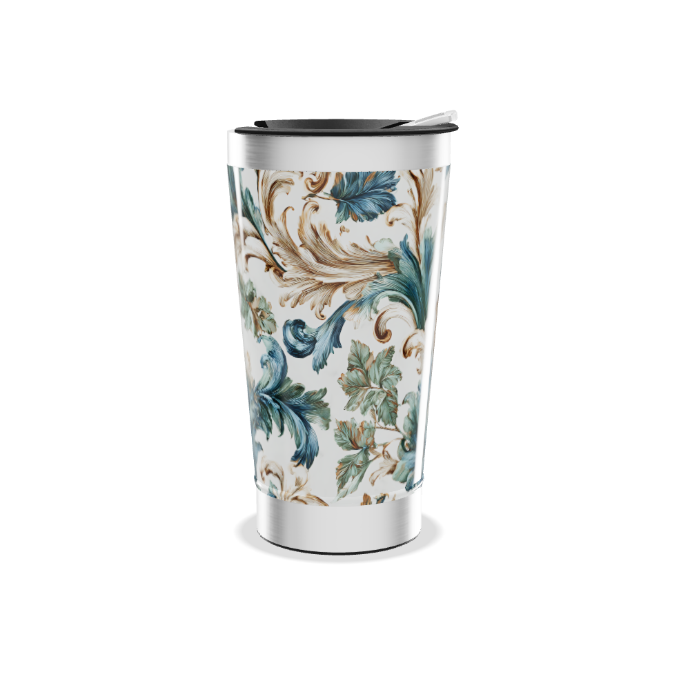 Copo Térmico - Com Estampa Floral