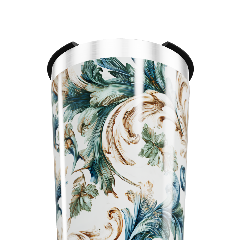 Copo Térmico - Com Estampa Floral