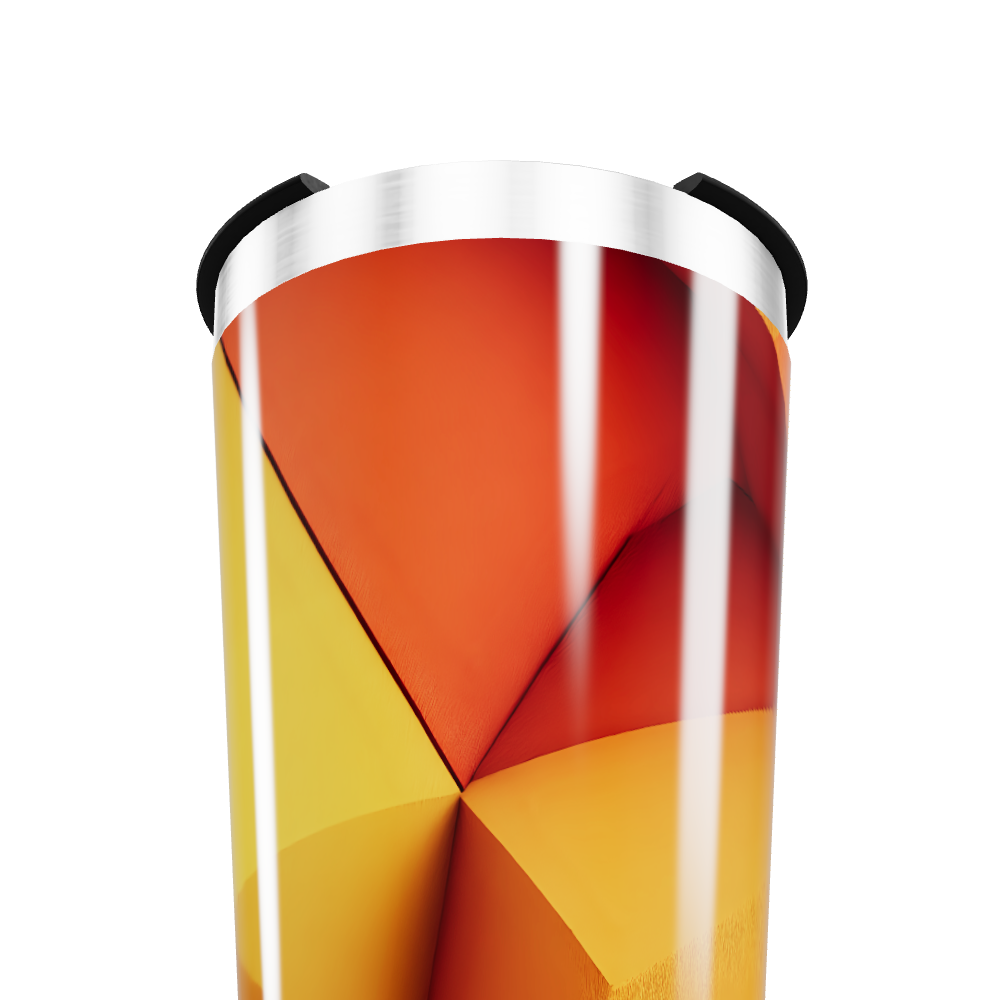 Copo Térmico - Estampa Geométrica Colorida