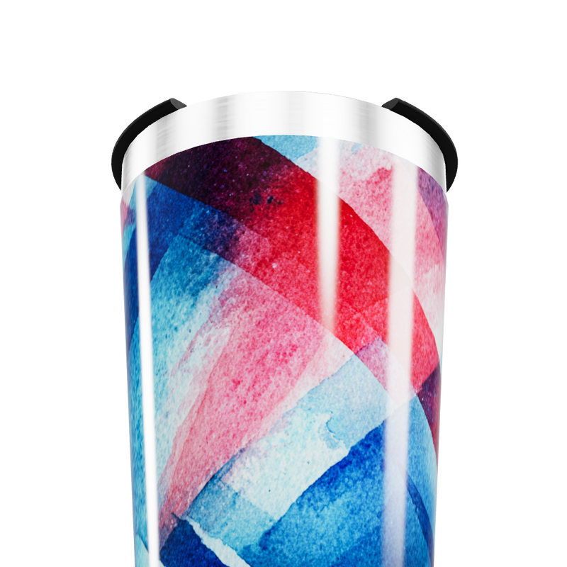 Copo Térmico - Estampa Colorida Aquarela