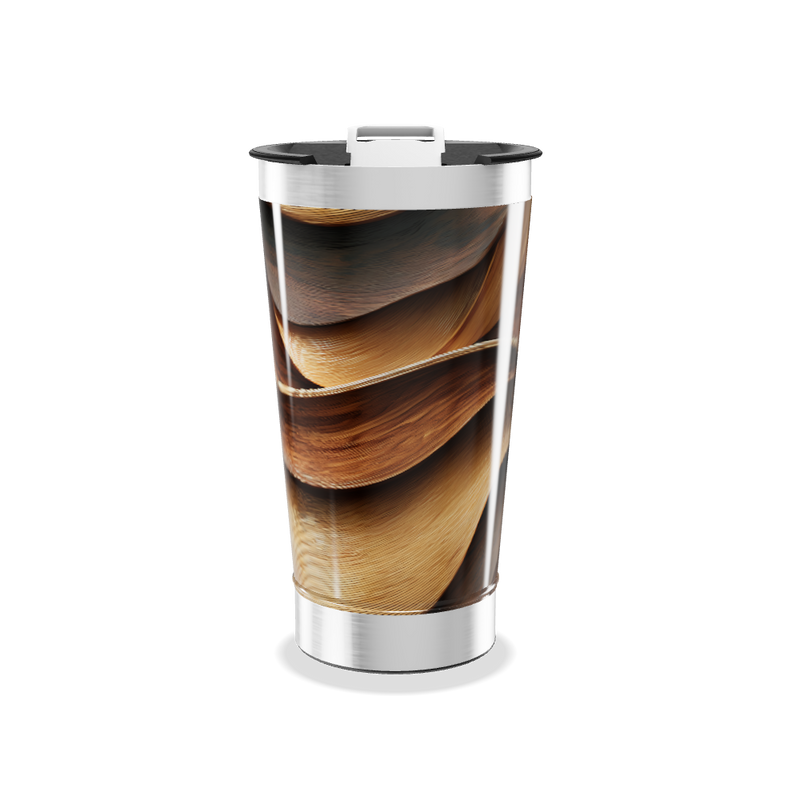 Copo Térmico - Estampa Madeira