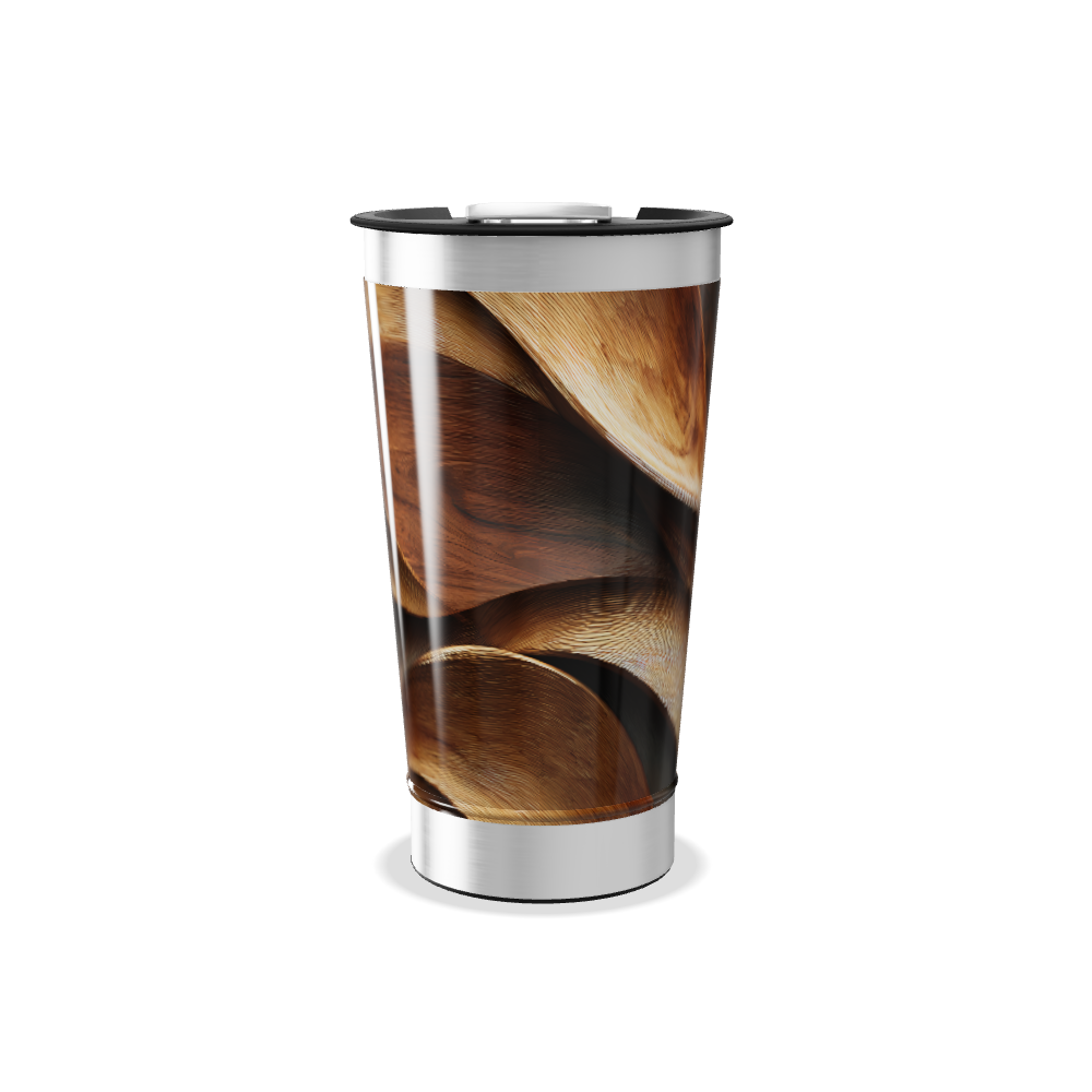 Copo Térmico - Estampa Madeira