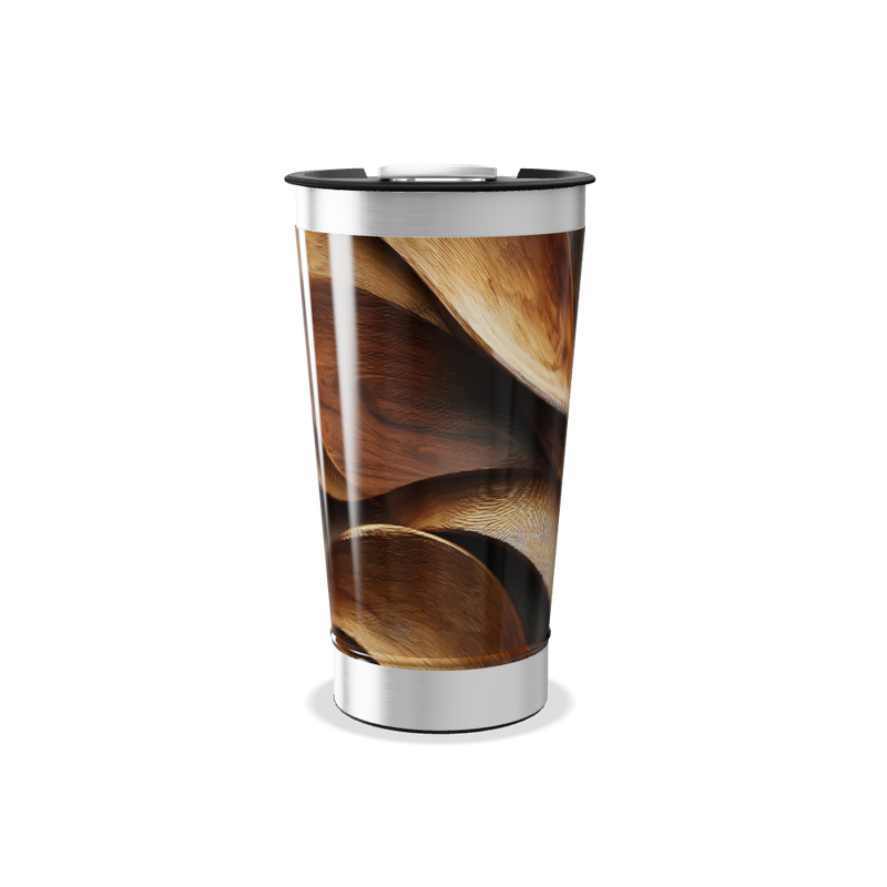Copo Térmico - Estampa Madeira