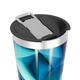 Copo Térmico - Azul Geométrico Aço Inox