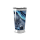 Copo Térmico - Transparente com Água Azul
