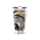 Copo Térmico - Design abstrato aço inox