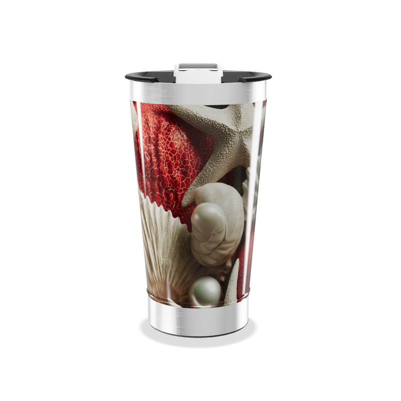 Copo Térmico - Estampa Marinha Colorida