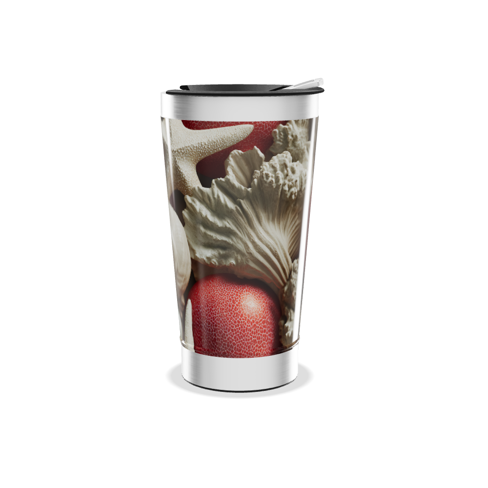 Copo Térmico - Estampa Marinha Colorida