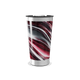 Copo Térmico - Design Ondas Vermelhas