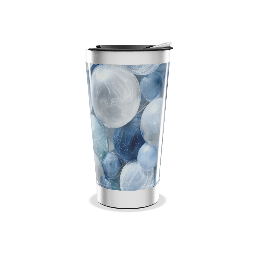 Copo Térmico - Design Esferas Azul
