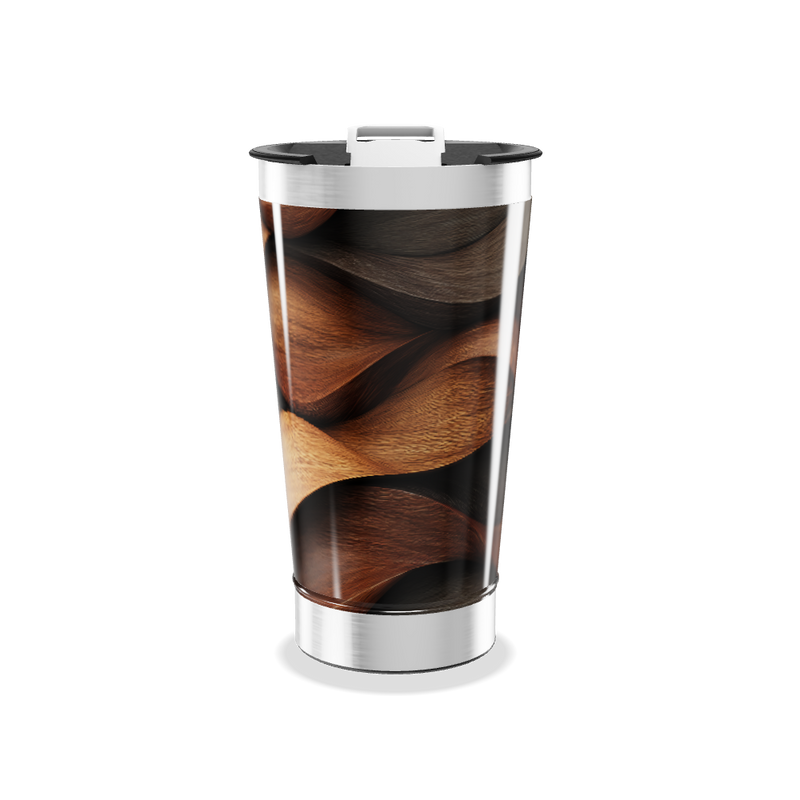 Copo Térmico - Estampa Madeira