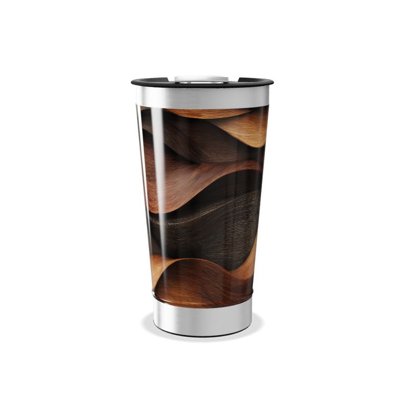 Copo Térmico - Estampa Madeira
