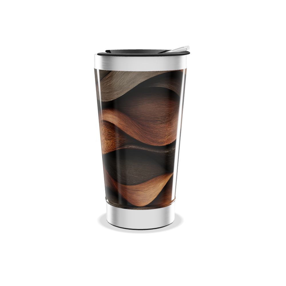 Copo Térmico - Estampa Madeira
