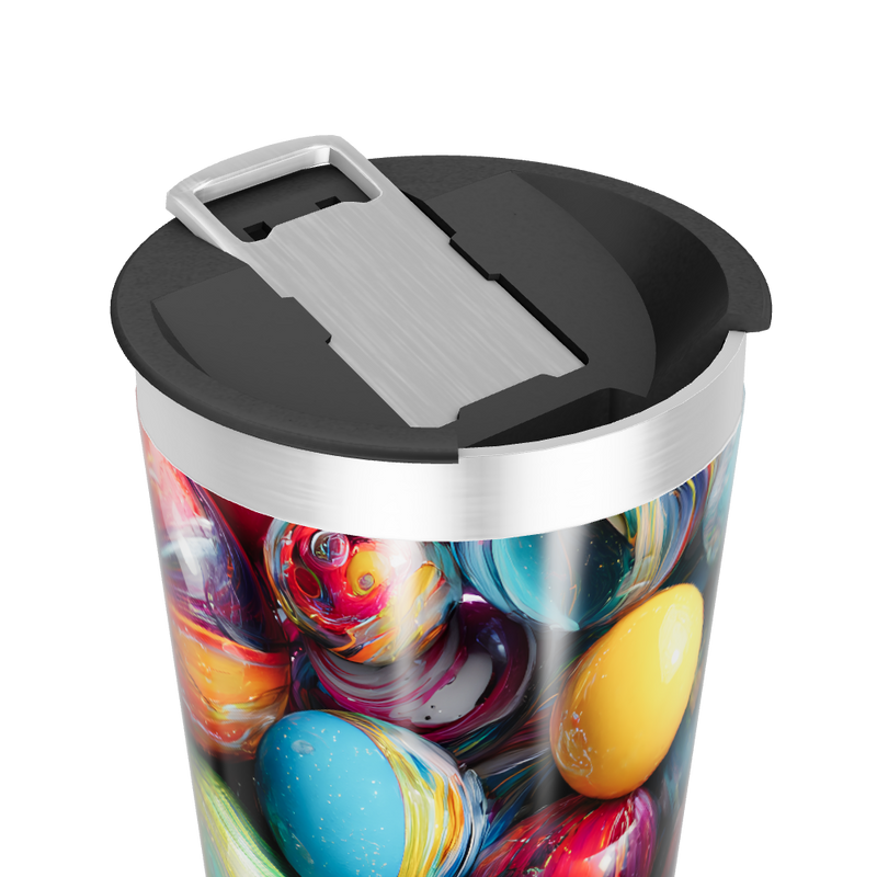 Copo Térmico - Estampa Colorida Aço Inox