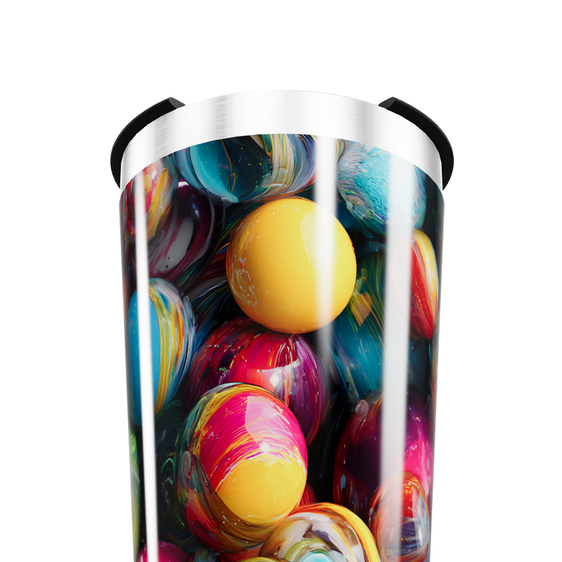 Copo Térmico - Estampa Colorida Aço Inox