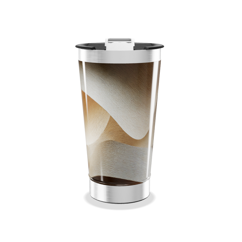 Copo Térmico - Estampa Areia aço inox