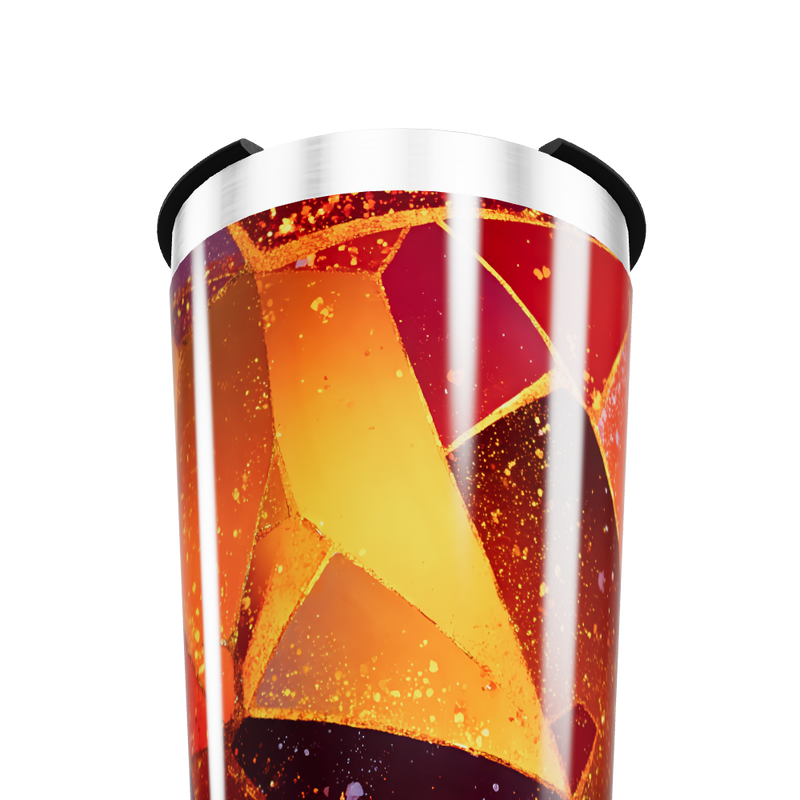 Copo Térmico - Estampa Geométrica Colorida