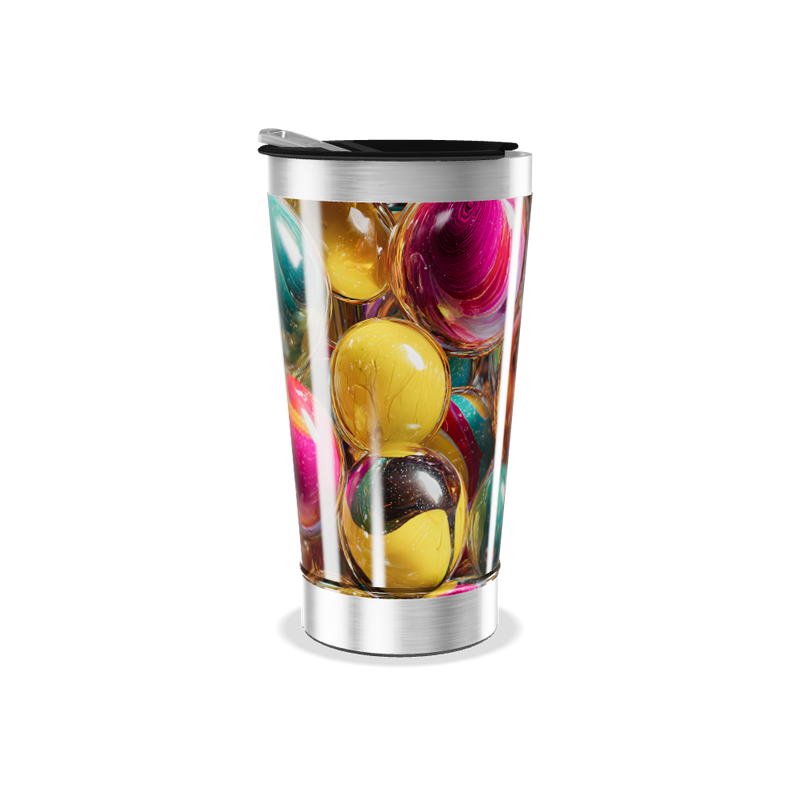 Copo Térmico - Estampa Bolhas Coloridas