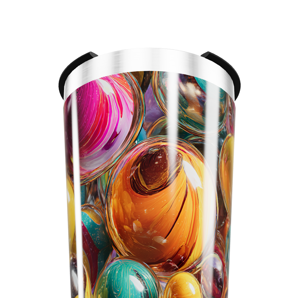 Copo Térmico - Estampa Bolhas Coloridas