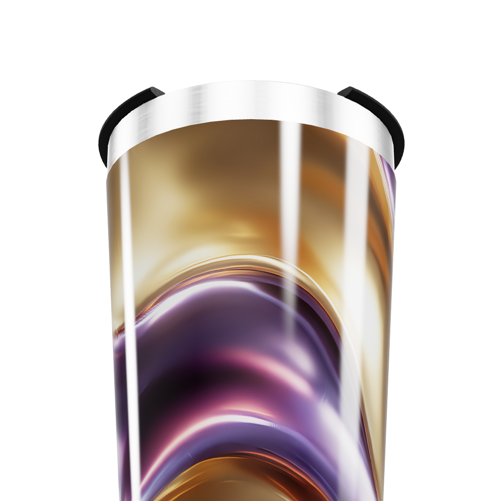 Copo Térmico - Efeito Mármore Colorido