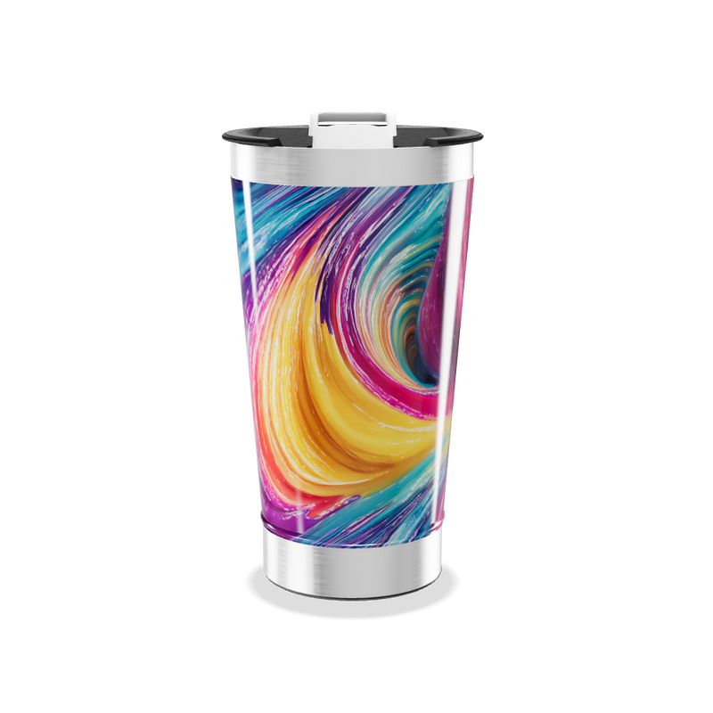 Copo Térmico - Estampa Multicolorida