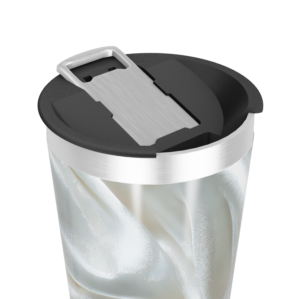 Copo Térmico - Aço Inox Marmorizado