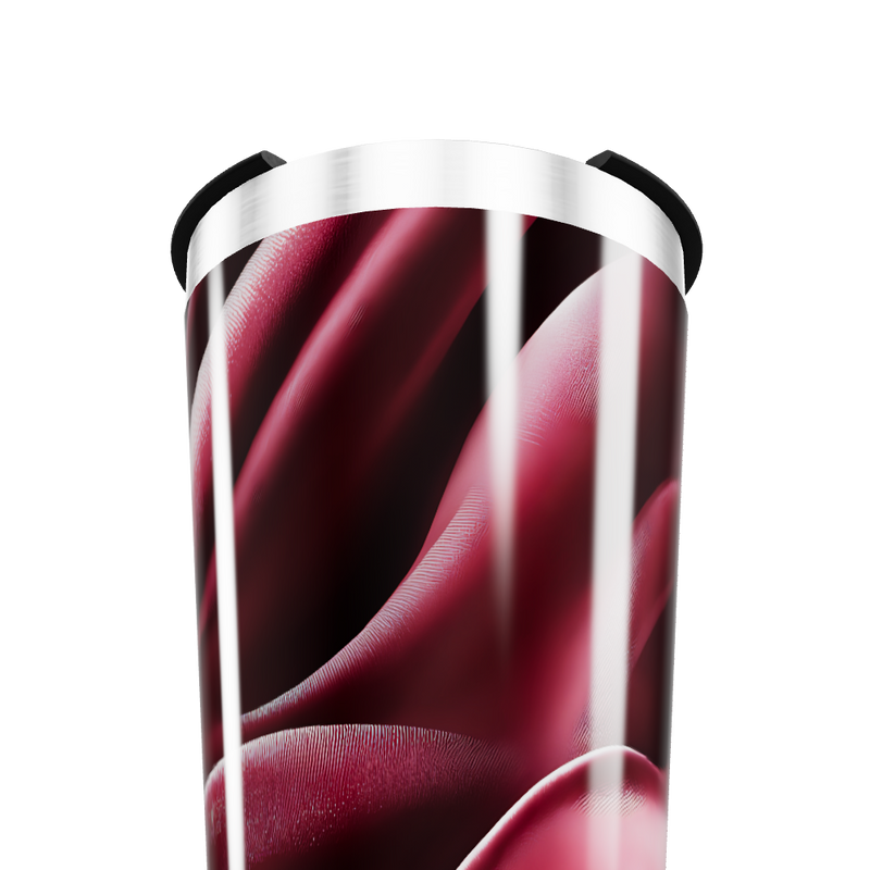 Copo Térmico - Estampa Vermelha Aço Inox