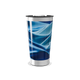 Copo Térmico - Azul com Design Fluido