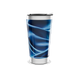 Copo Térmico - Azul com Design Fluido