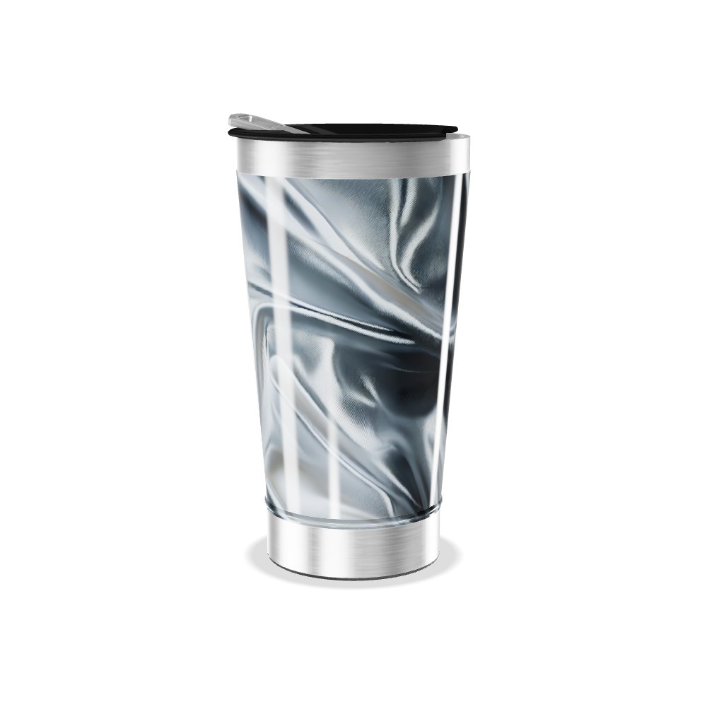 Copo Térmico - Preto Marmorizado Inox