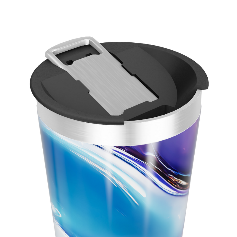 Copo Térmico - Roxo Azul Inox