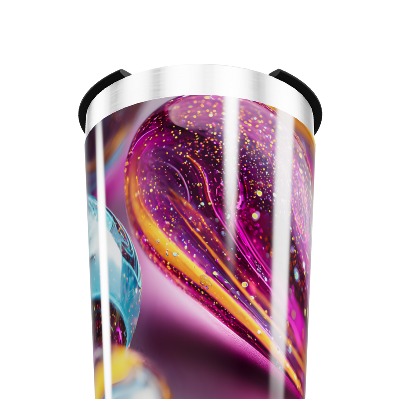 Copo Térmico - Estampa Galáxia Colorida