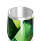 Copo Térmico Slim - Verde Geométrico