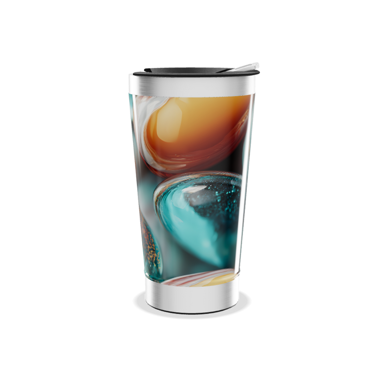 Copo Térmico - Estampa Pedras Coloridas