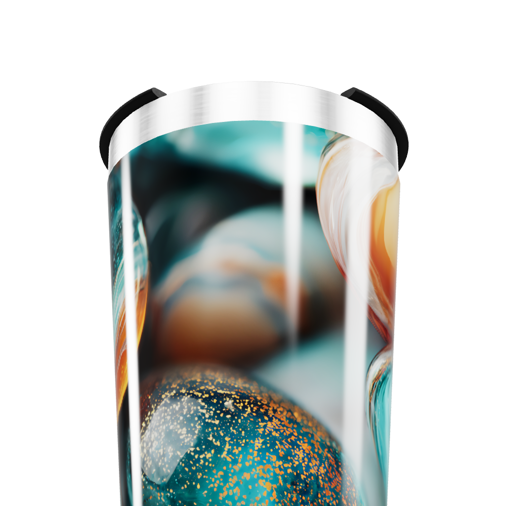 Copo Térmico - Estampa Pedras Coloridas