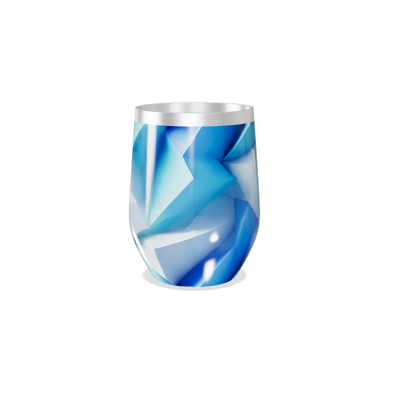 Copo Térmico Slim - Cristal Azul