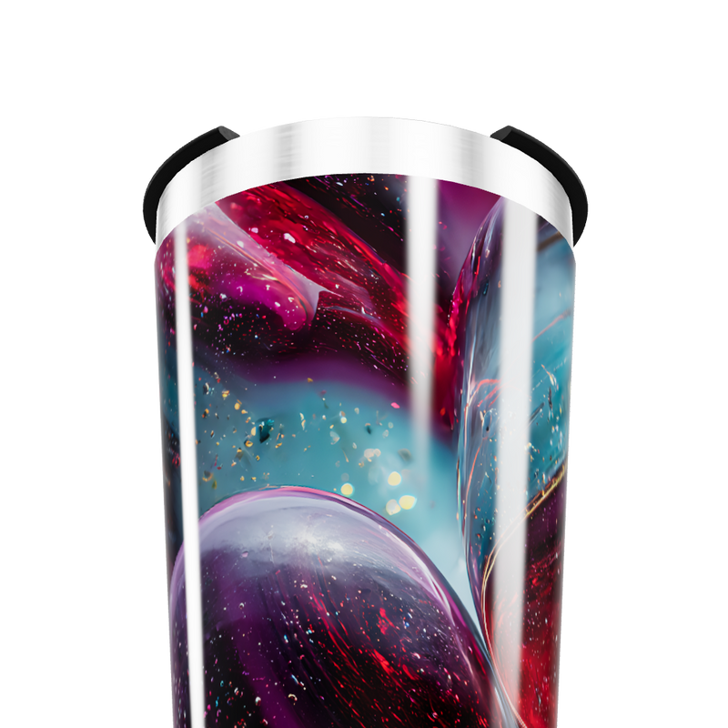 Copo Térmico - Arte Espacial aço inoxidável