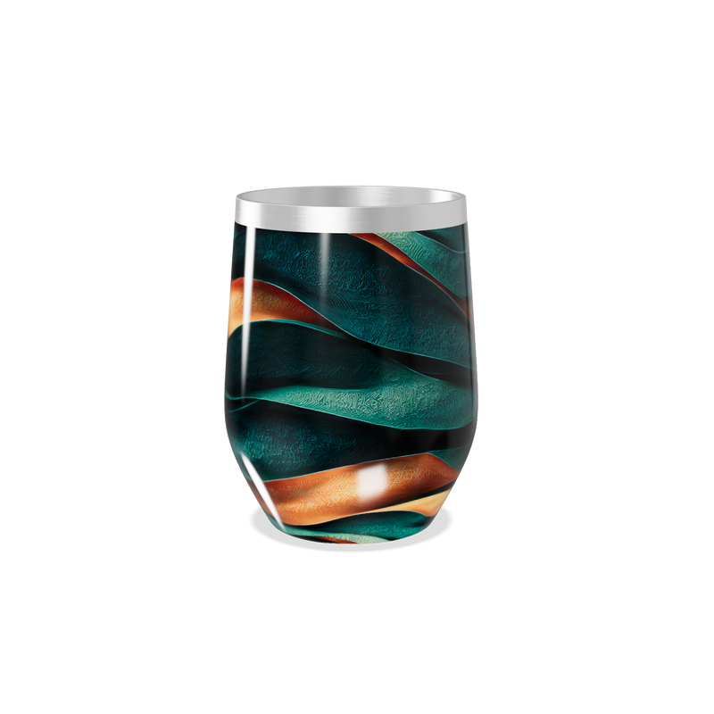 Copo Térmico Slim - Ondas Coloridas