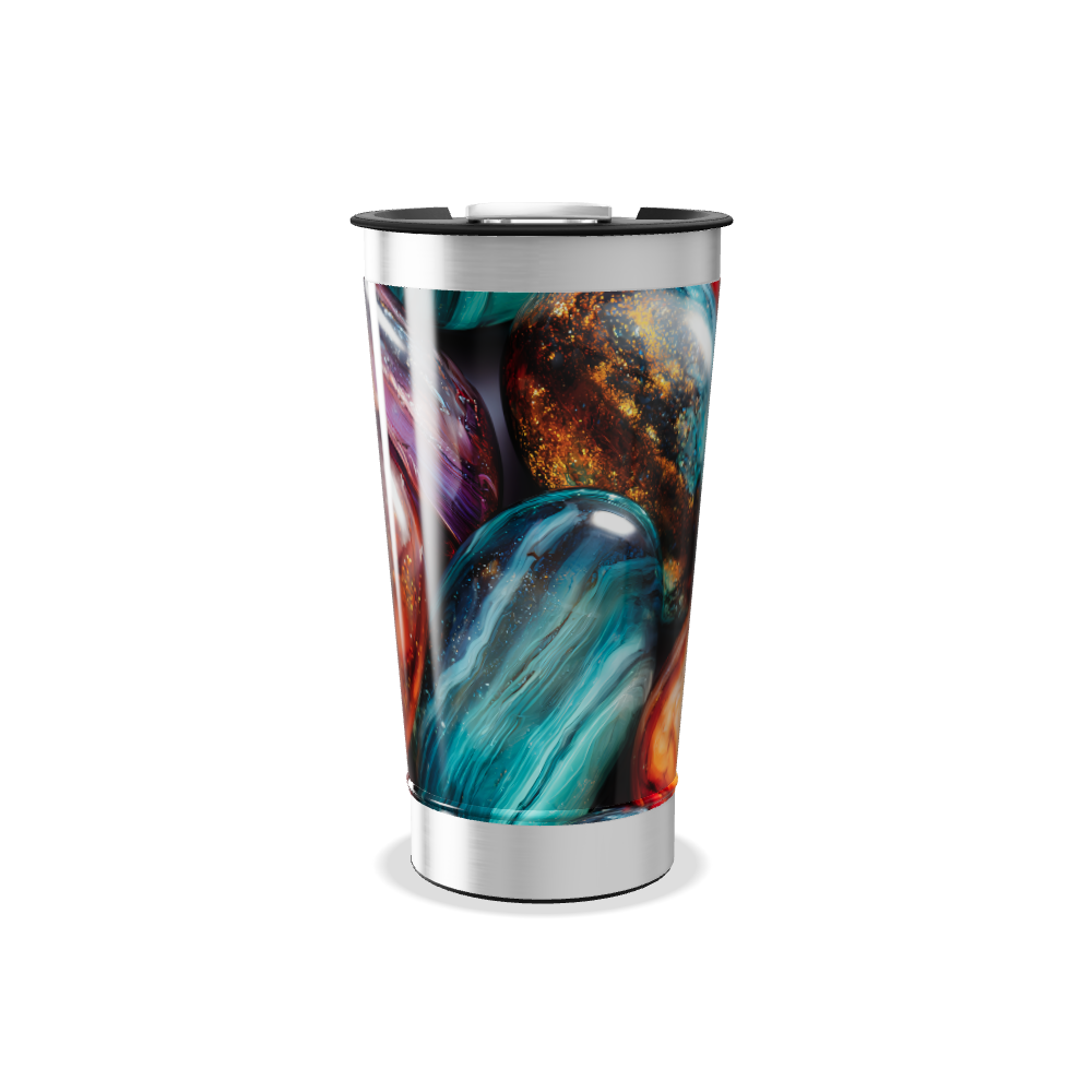 Copo Térmico - Estampa Planetas Coloridos