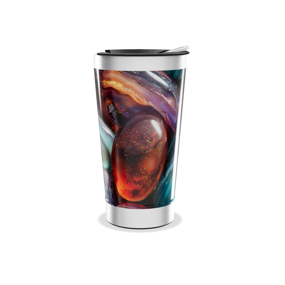 Copo Térmico - Estampa Planetas Coloridos