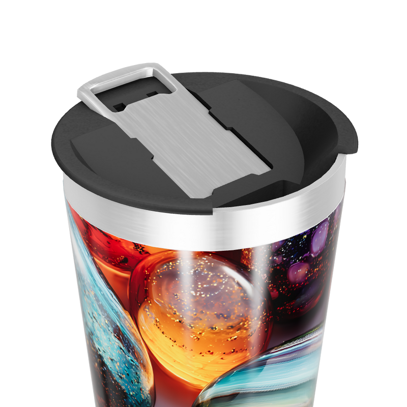 Copo Térmico - Estampa Planetas Coloridos