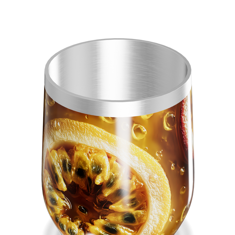 Copo Térmico Slim - Estampa Frutas Cítricas