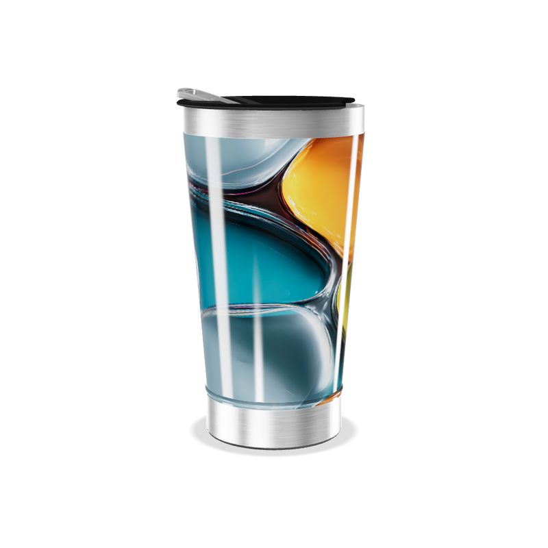 Copo Térmico - Estampa Multicolorida