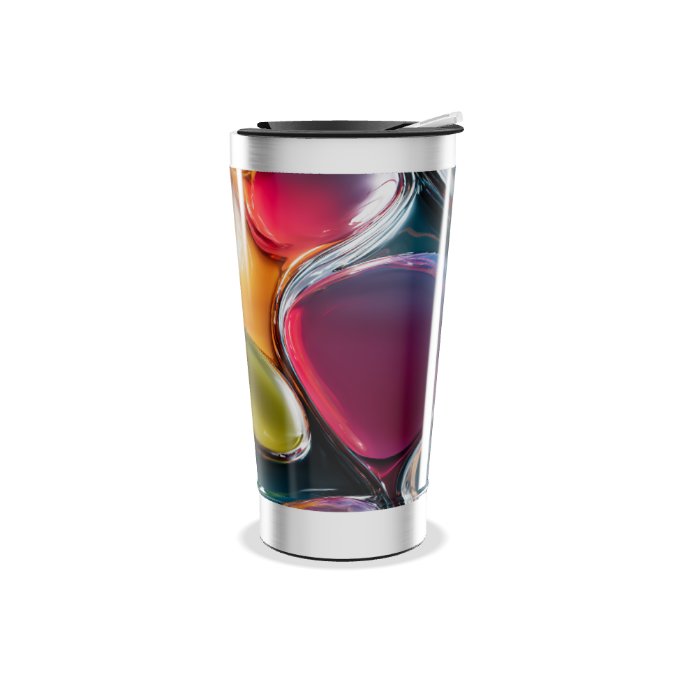 Copo Térmico - Estampa Multicolorida