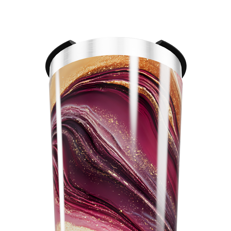 Copo Térmico - Estampa Abstrata Colorida