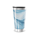 Copo Térmico - Azul Marmorizado Inox