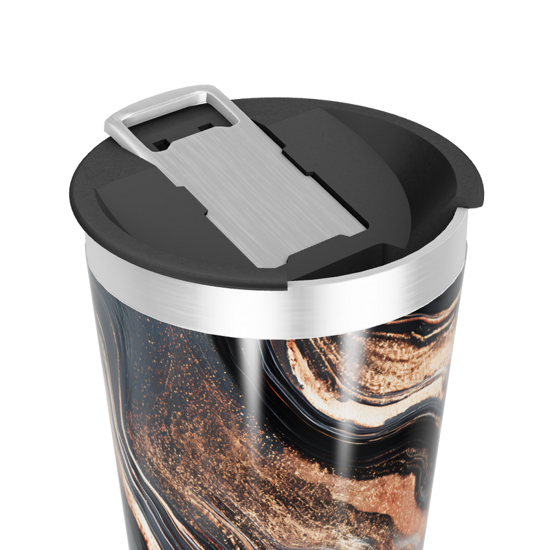 Copo Térmico - Com estampa marmorizada